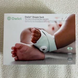 Owlet Dream sock, new, unopened, arrived 1/25/22